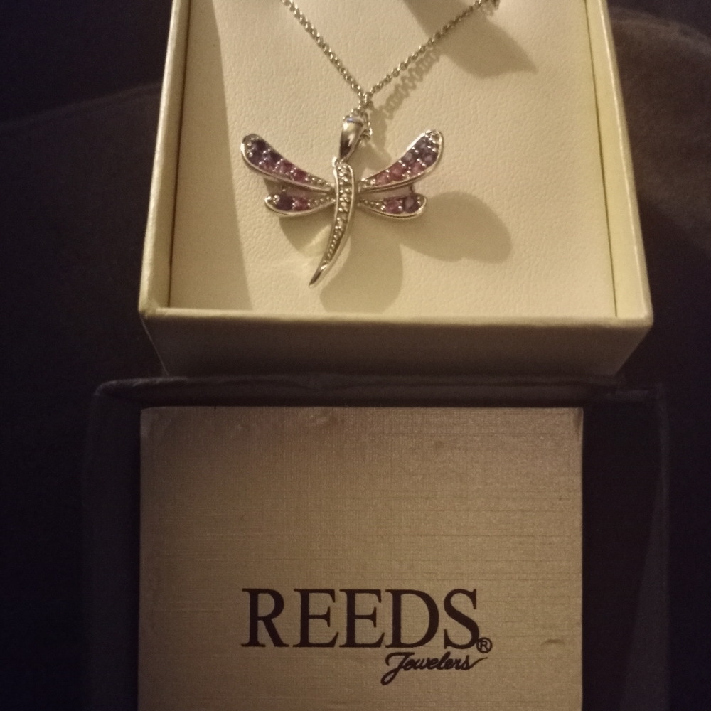 Dragonfly Necklace Never been worn